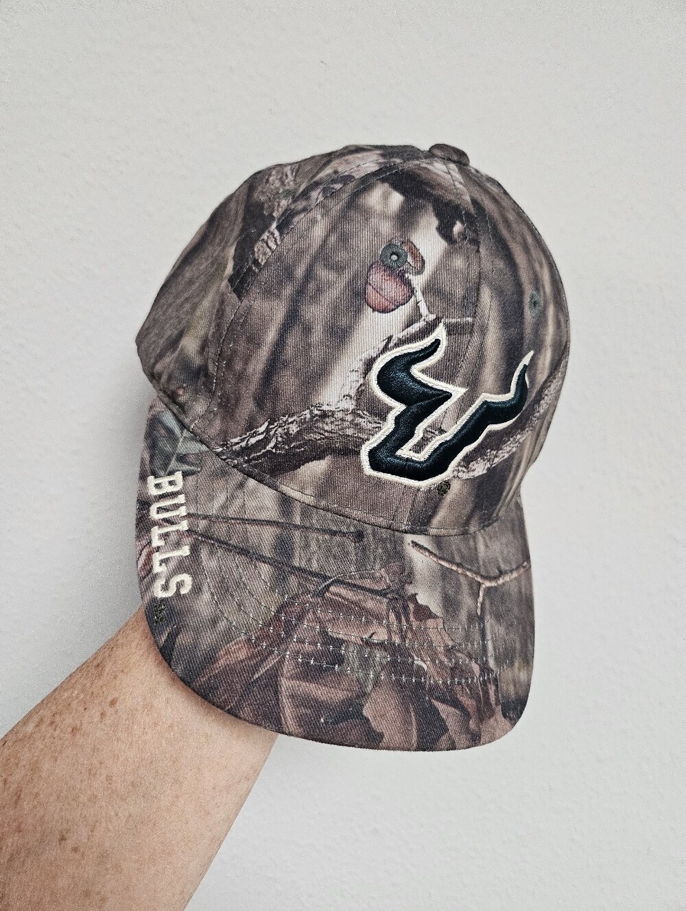 FSU BULLS Russell Athletic Camo Logo Tag College Football Sport Fan